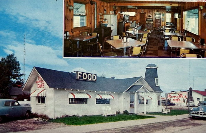 Kenvilles Restaurant - Vintage Postcard